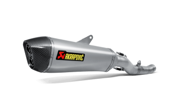 Akrapovic Slip-on Line Titanium Einddemper met E-keur Kawasaki GTR 1400 2008 > 2017